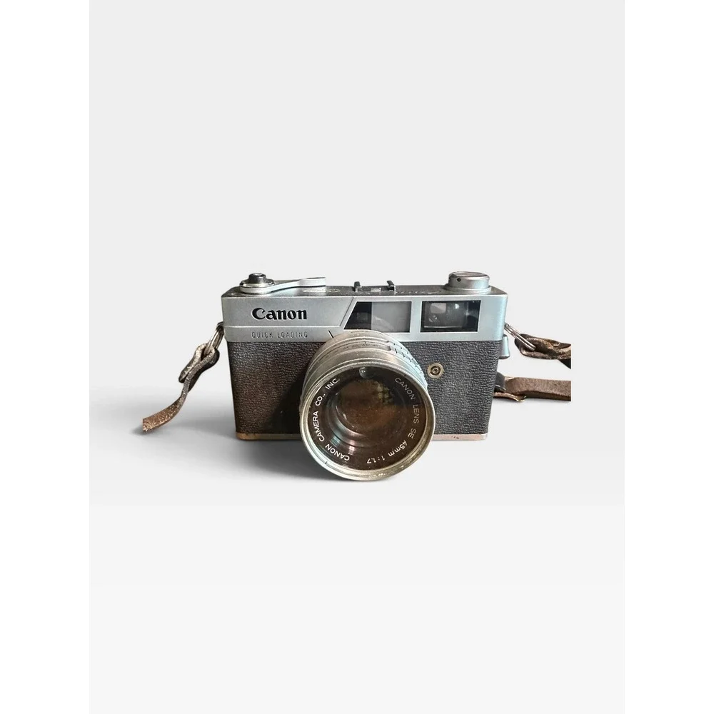 Canon Canonet QL17 Rangefinder Camera 35mm Film Canon (Untested)